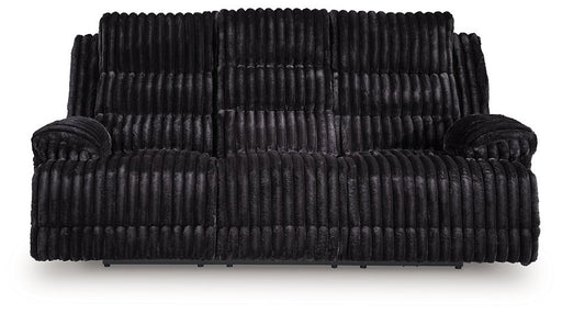 Rhine Falls Power Reclining Sofa with Drop Down Table - Vida Furniture (Laredo,TX)