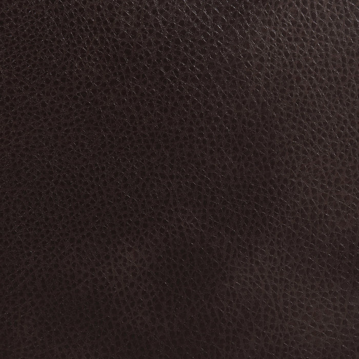 Destiny Loveseat with Wood Front in Pebble Brown