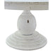 Elements International Britton Mary Dining Table in White - Vida Furniture (Laredo,TX)