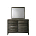 Crown Mark Emily Mirror in Grey - Vida Furniture (Laredo,TX)