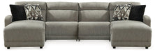Colleyville Power Reclining Sectional with Chaise - Vida Furniture (Laredo,TX)