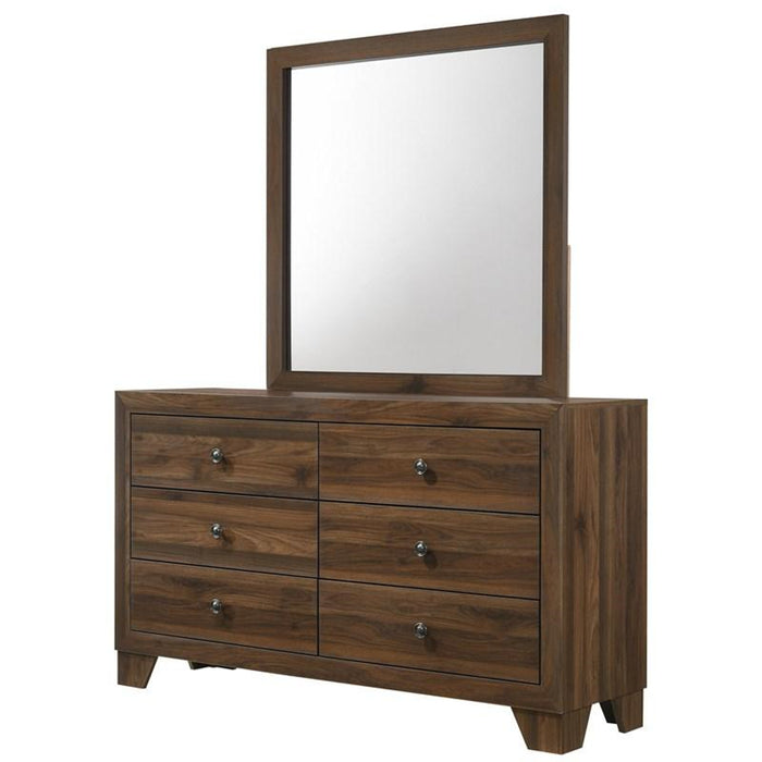 Crown Mark Millie Dresser in Brown Cherry - Vida Furniture (Laredo,TX)