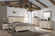 Crown Mark Sawyer Mirror in Two-Toned - Vida Furniture (Laredo,TX)