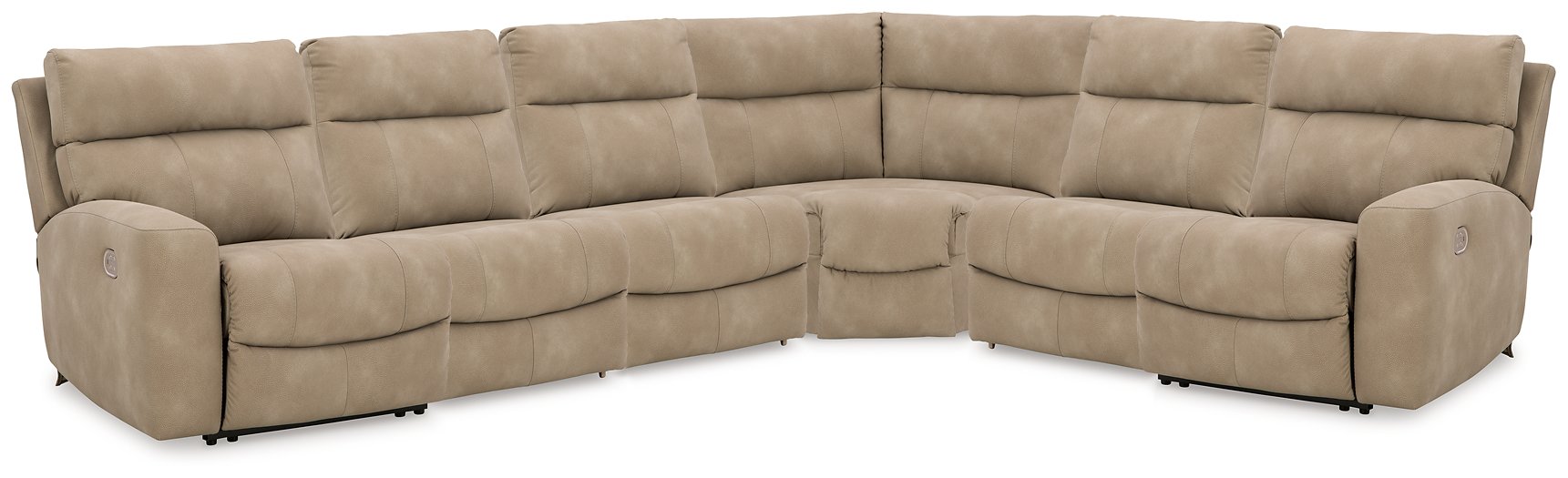 Next-Gen DuraPella Power Reclining Sectional - Vida Furniture (Laredo,TX)