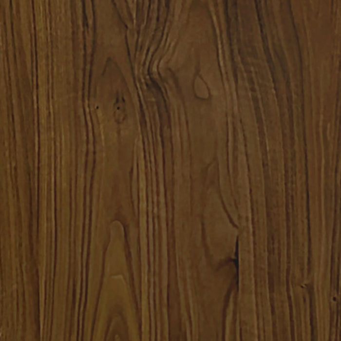 Malia Crib with High Headboard and Guardrail in Walnut