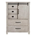 Elements International Scott Chest in White - Vida Furniture (Laredo,TX)