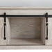 Elements International Scott Queen Platform Storage Bed in White - Vida Furniture (Laredo,TX)