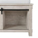 Elements International Scott King Platform Storage Bed in White - Vida Furniture (Laredo,TX)