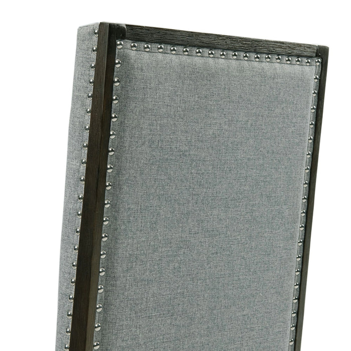 Donovan Upholstery Side Chair Dark (2 Per Pack)
