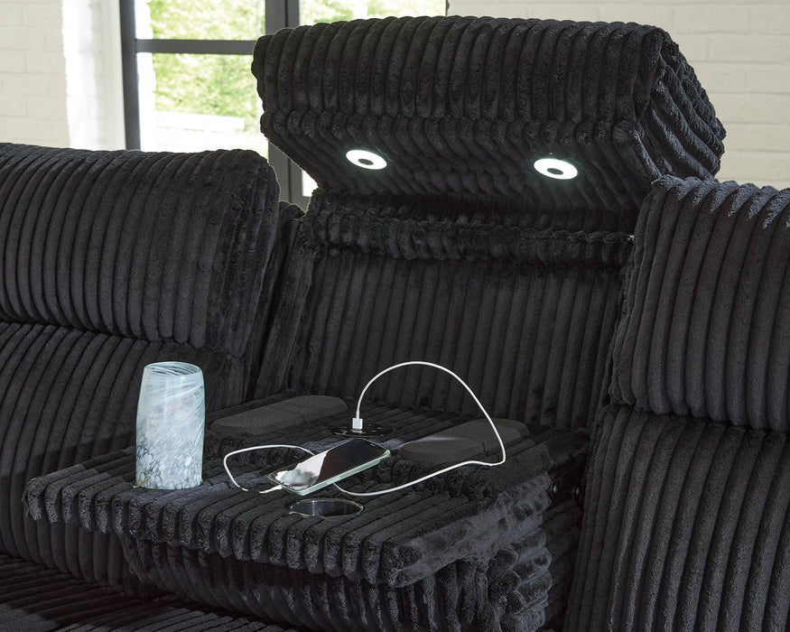 Forest Lake Power Reclining Sofa - Vida Furniture (Laredo,TX)