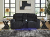 Forest Lake Power Reclining Loveseat with Console - Vida Furniture (Laredo,TX)