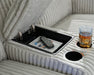 Forest Lake Power Reclining Loveseat with Console - Vida Furniture (Laredo,TX)