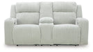 Forest Lake Power Reclining Loveseat with Console - Vida Furniture (Laredo,TX)