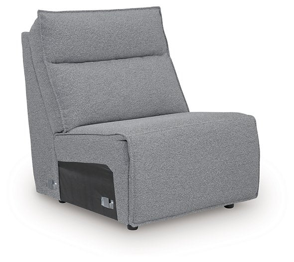 Modmax Reclining Sectional with Console - Vida Furniture (Laredo,TX)