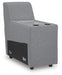 Modmax Power Reclining Sectional with Chaise - Vida Furniture (Laredo,TX)
