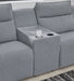 Modmax Reclining Sectional with Console - Vida Furniture (Laredo,TX)
