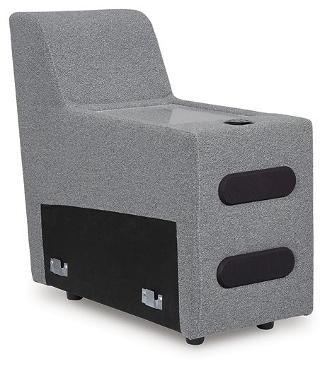 Modmax Reclining Sectional with Audio Console - Vida Furniture (Laredo,TX)