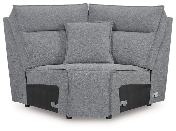 Modmax Reclining Sectional with Audio Console - Vida Furniture (Laredo,TX)