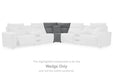 Modmax Reclining Sectional with Console - Vida Furniture (Laredo,TX)