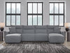 Modmax Power Reclining Sectional with Chaise - Vida Furniture (Laredo,TX)