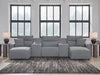 Modmax Power Reclining Sectional with Chaise - Vida Furniture (Laredo,TX)