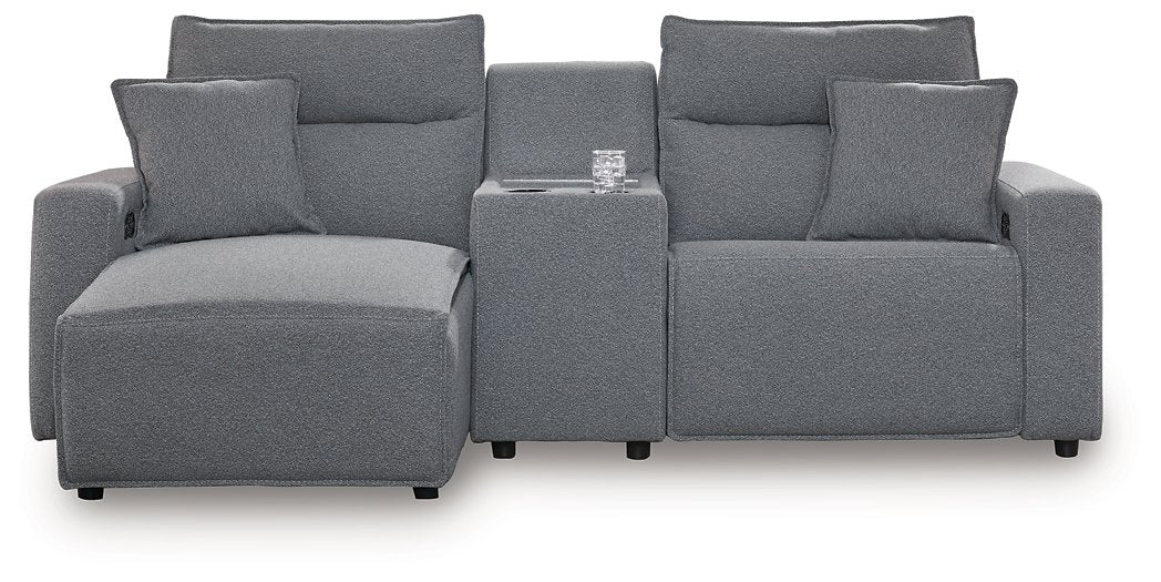 Modmax Power Reclining Sectional with Chaise - Vida Furniture (Laredo,TX)