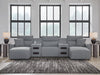 Modmax Power Reclining Sectional with Chaise - Vida Furniture (Laredo,TX)