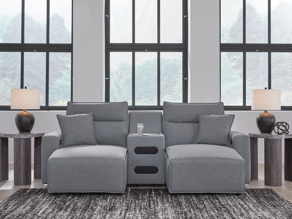 Modmax Power Reclining Sectional with Chaise - Vida Furniture (Laredo,TX)