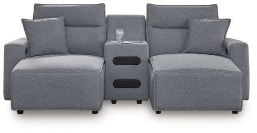 Modmax Power Reclining Sectional with Chaise - Vida Furniture (Laredo,TX)