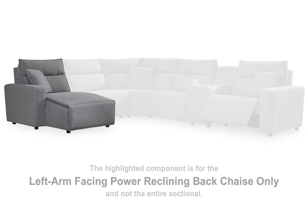 Modmax Power Reclining Sectional with Chaise - Vida Furniture (Laredo,TX)
