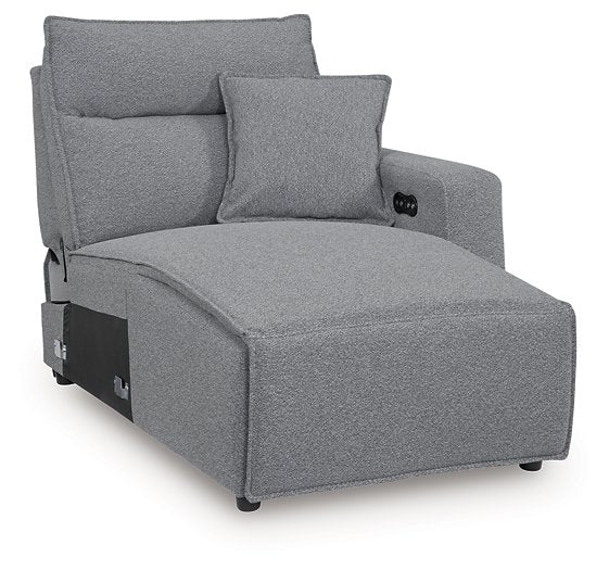 Modmax Power Reclining Sectional with Chaise - Vida Furniture (Laredo,TX)