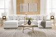 Misty-Lakes Double Chaise Sectional - Vida Furniture (Laredo,TX)