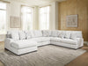 Misty-Lakes Sectional with Chaise - Vida Furniture (Laredo,TX)