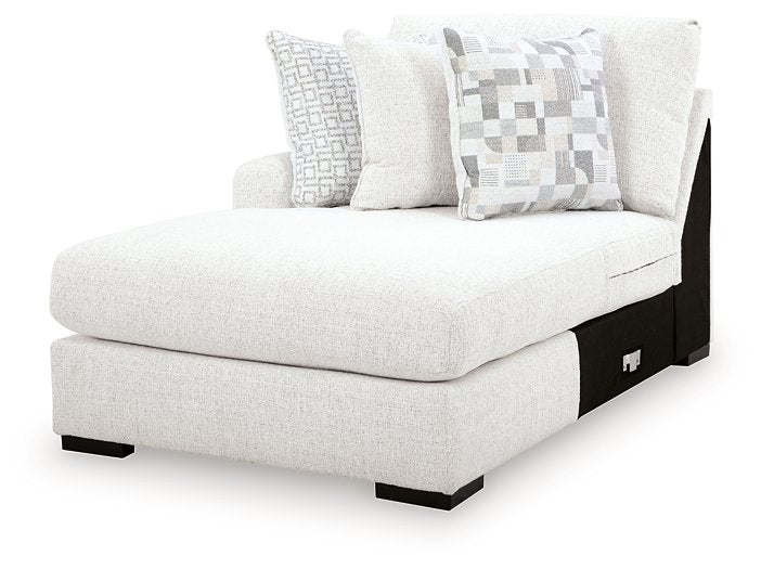Misty-Lakes Double Chaise Sectional - Vida Furniture (Laredo,TX)