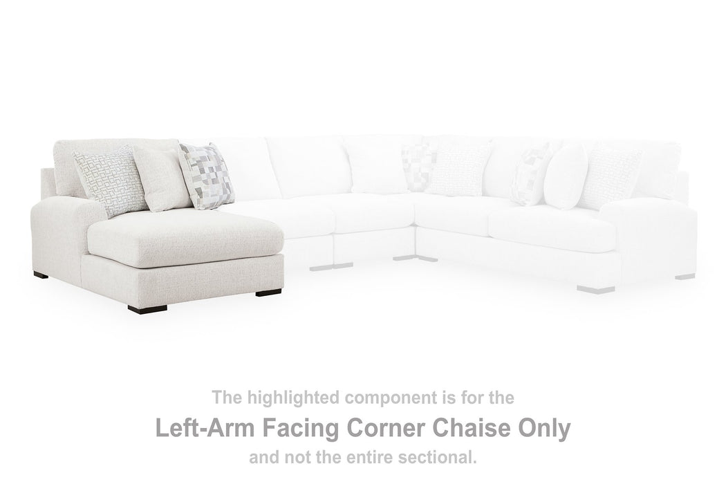 Misty-Lakes Sectional with Chaise - Vida Furniture (Laredo,TX)