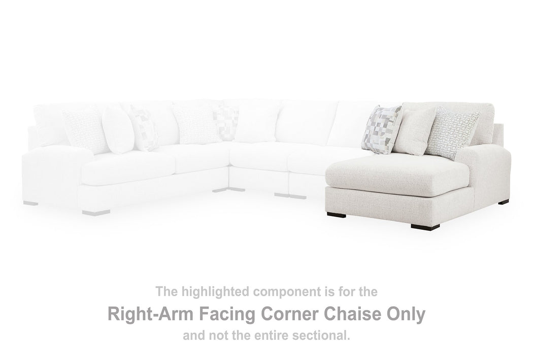 Misty-Lakes Sectional with Chaise - Vida Furniture (Laredo,TX)