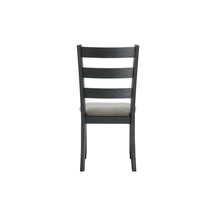 Martin 6 PC Dining Set (Black Base)