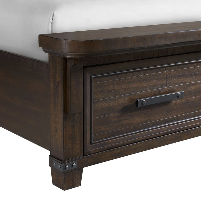 Colorado City Storage Bedroom Set in Charcoal