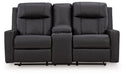 Mackmenville Reclining Loveseat with Console - Vida Furniture (Laredo,TX)