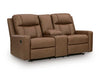 Mackmenville Reclining Loveseat with Console - Vida Furniture (Laredo,TX)