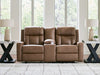 Mackmenville Reclining Loveseat with Console - Vida Furniture (Laredo,TX)