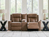 Mackmenville Reclining Loveseat with Console - Vida Furniture (Laredo,TX)
