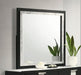 Crown Mark Furniture Rangley Dresser Mirror in Black - Vida Furniture (Laredo,TX)