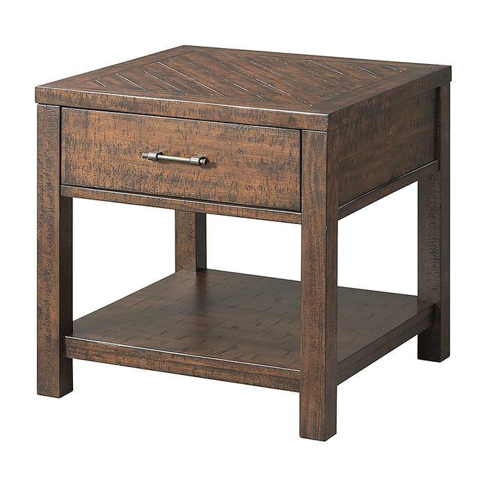 Jax End Table in Cherry