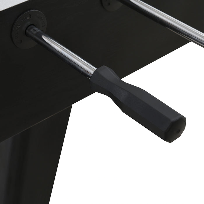 Amaya Indoor Foosball with LED in Black (3A Packing)