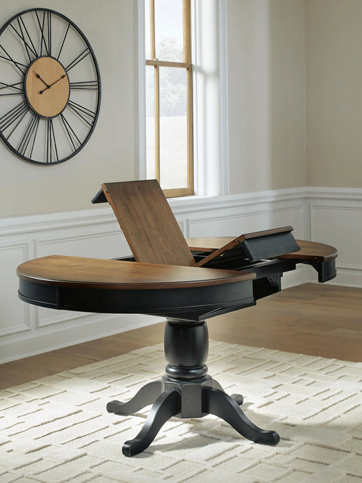 Clorazi Dining Butterfly Extension Table - Vida Furniture (Laredo,TX)