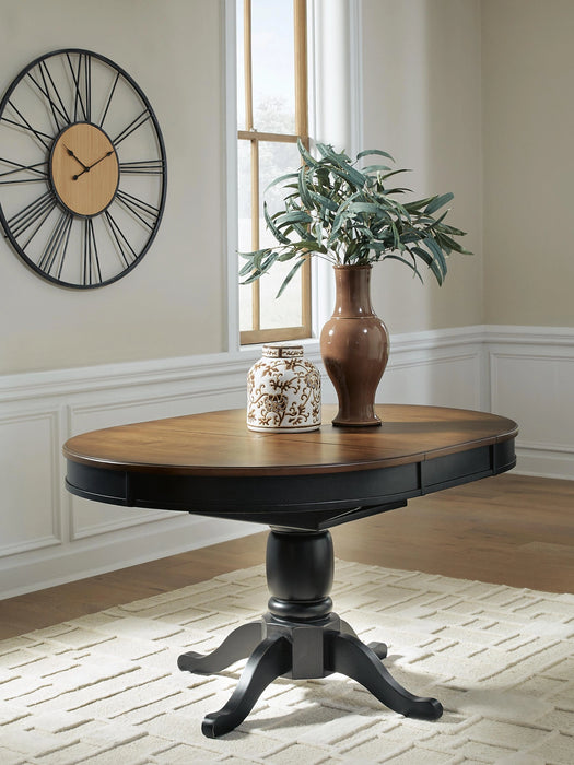 Clorazi Dining Butterfly Extension Table - Vida Furniture (Laredo,TX)