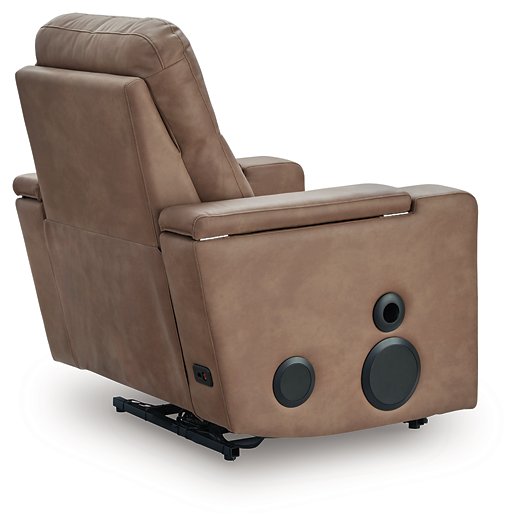 Lorrenton Power Glider Recliner with Audio System - Vida Furniture (Laredo,TX)