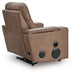 Lorrenton Power Glider Recliner with Audio System - Vida Furniture (Laredo,TX)