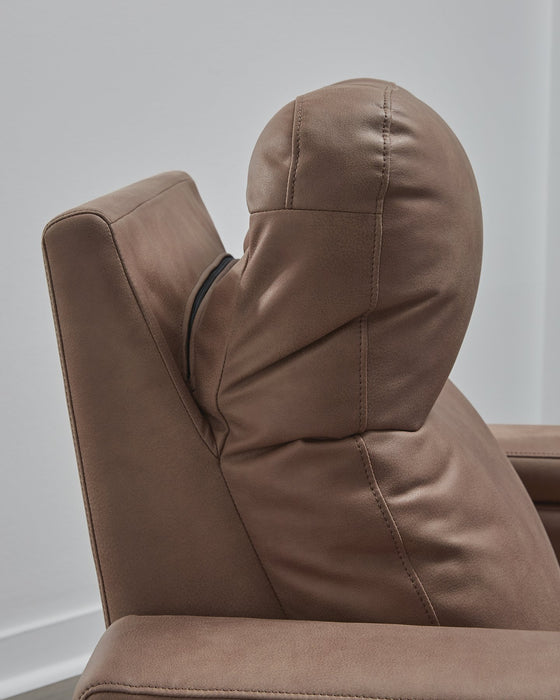 Lorrenton Power Glider Recliner with Audio System - Vida Furniture (Laredo,TX)